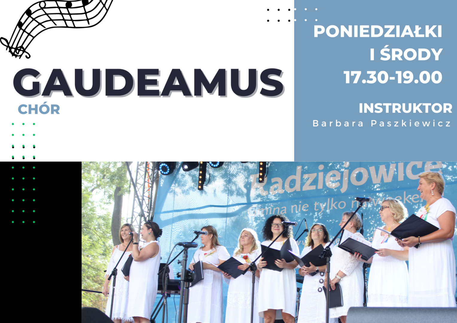 Gaudeamus poniedziałki i środy w Gminnym Centrum Kultury Powozownia w Radziejowicach
