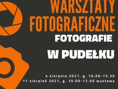 zdjęcia zawiera informację dotyczącą warsztatów fotograficznych