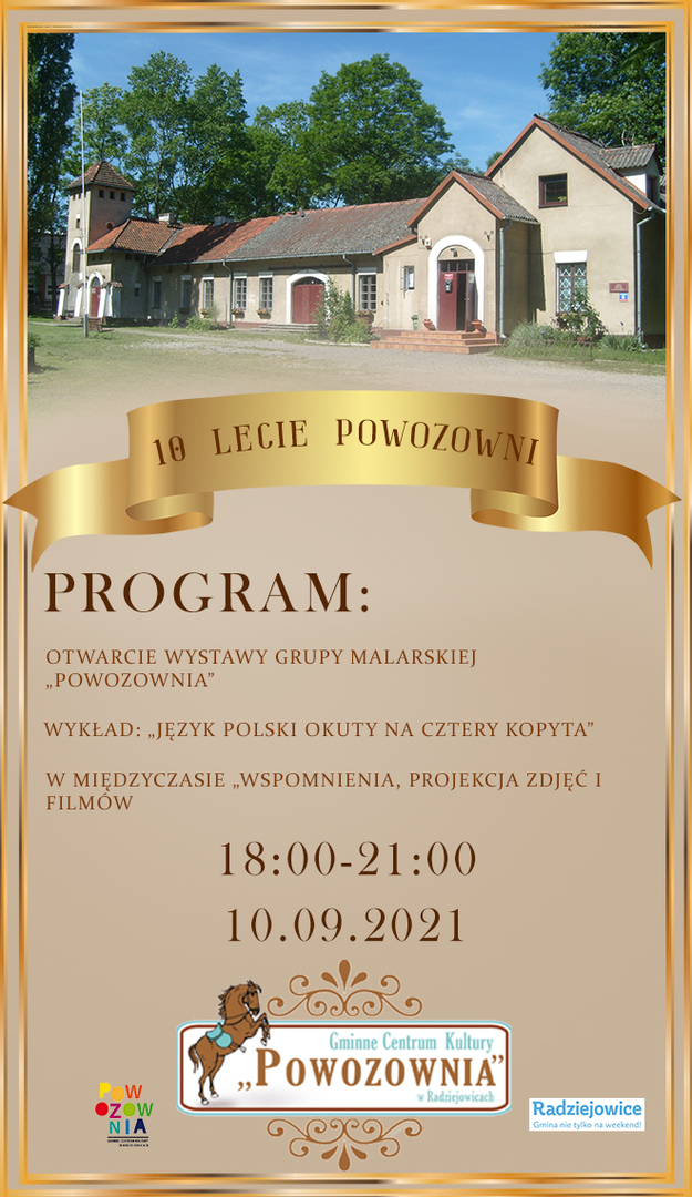 Program spotkania: wernisaż, wykład, wspominki.