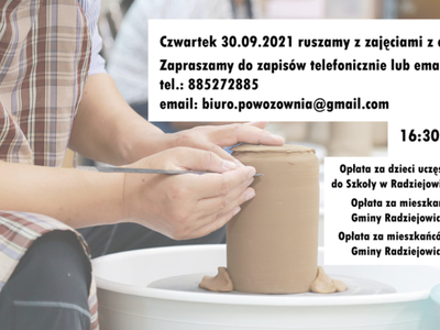 Plakat ceramika