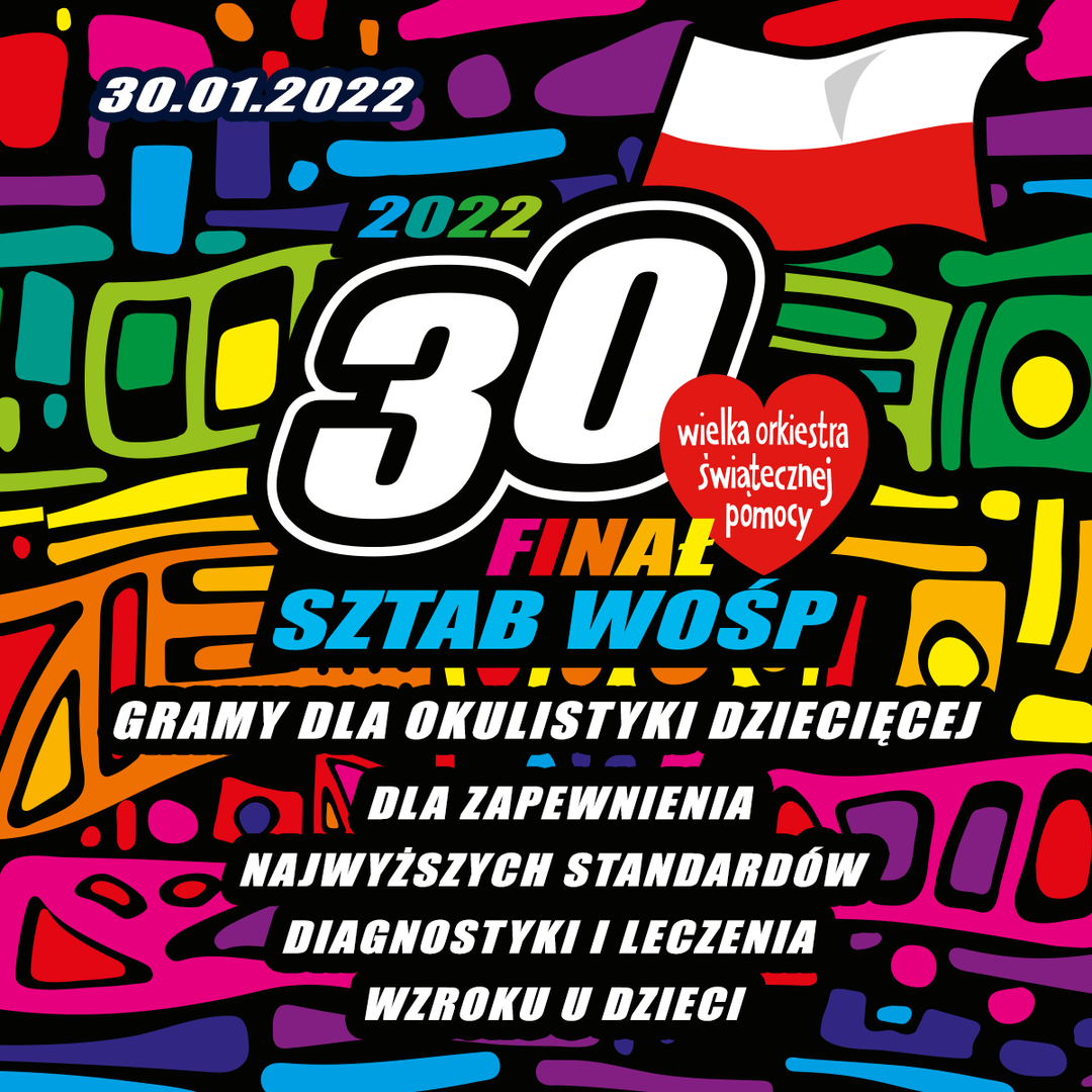 Temat trzydziestego finału wielkiej orkiestry świątecznej pomocy 