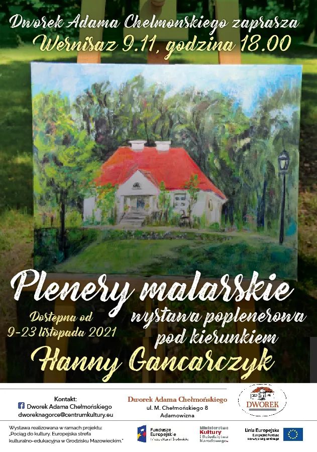 Plenery malarskie pod kierunkiem Hanny Gancarczyk 