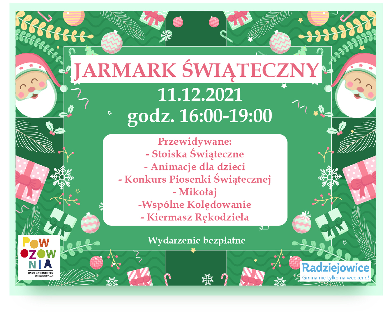 Jarmark Świąteczny w Radziejowicach
