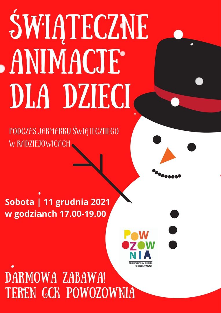Świąteczne Animacje dla dzieci