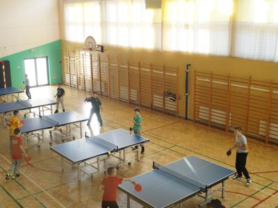II WOŚPowy Turniej Tenisa Stołowego o puchar Wójta Radziejowic