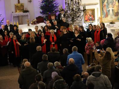 II Noworoczny Koncert Chóralny Uczestnicy koncertu zachwyceni wyjątkową muzyką i atmosferą.