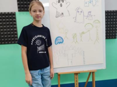 Duch szkoły - Katerina Sheda, Uczniowie ze Szkoły Podstawowej w Radziejowicach, w projekcie FORMY PODSTAWOWE