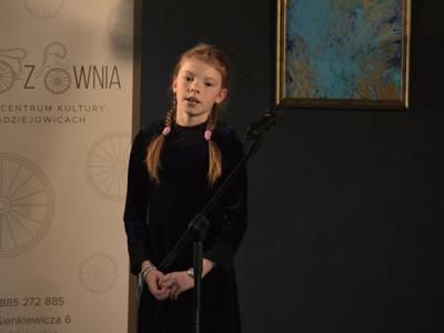 Warszawska Syrenka - eliminacje gminne, konkurs recytatorski w GCK Powozownia