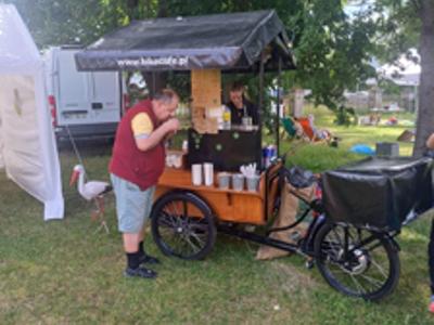 Bike cafe, gminne centrum kultury powozownia