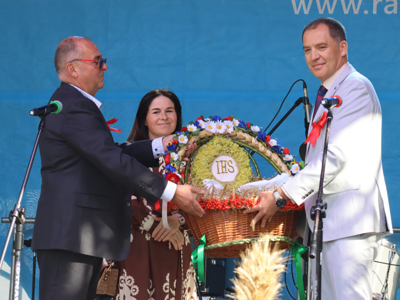 Święto Chleba Radziejowice 2025 Wójt Artur Jankowski