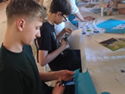 UTW warsztaty międzypokoleniowe Grupa Wolontariacka Agrafka Radziejowice