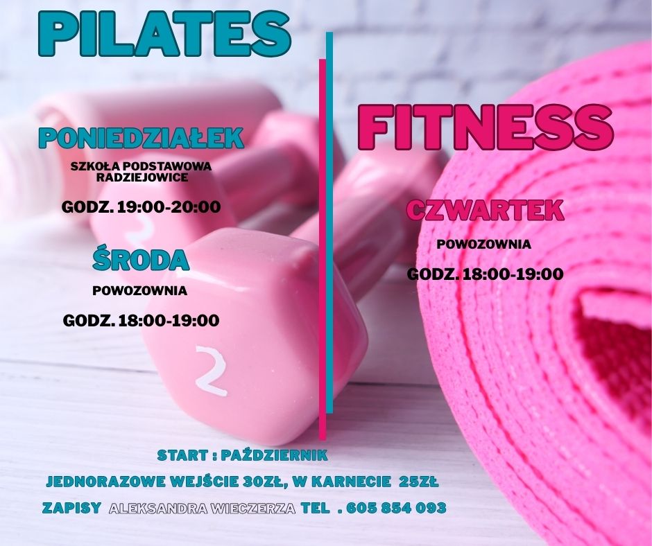 Zajęcia Pilates i Fitness w Powozowni