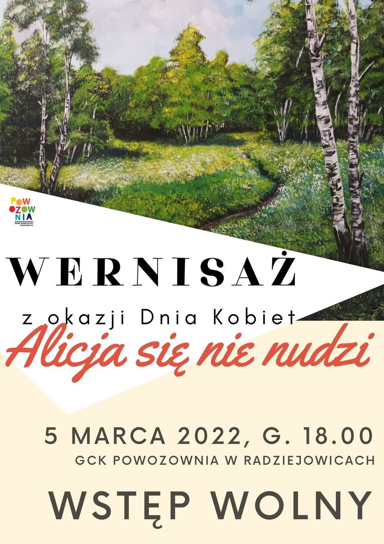 Wernisaż Alicja się nie nudzi