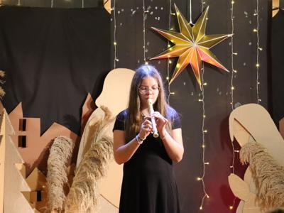 Festiwal Jasełkowy 2025 - występ Szkoły Podstawowej im. Kornela Makuszyńskiego w Korytowie A