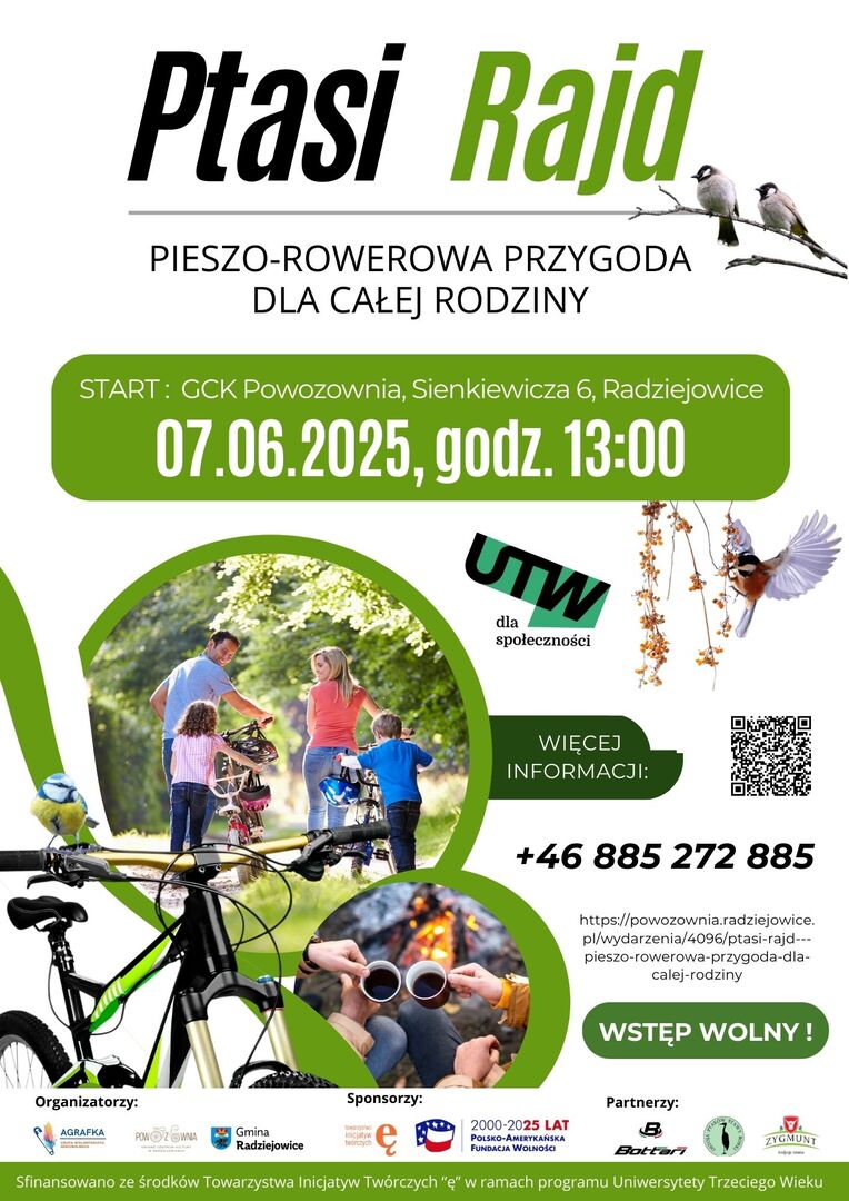 Ptasi Rajd 7.06.2025 - plakat