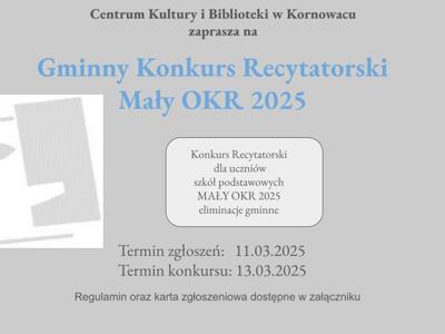 Plakat informacyjny