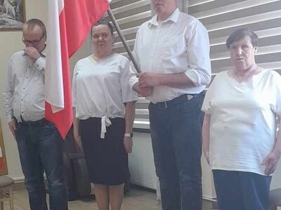 Polska flaga.