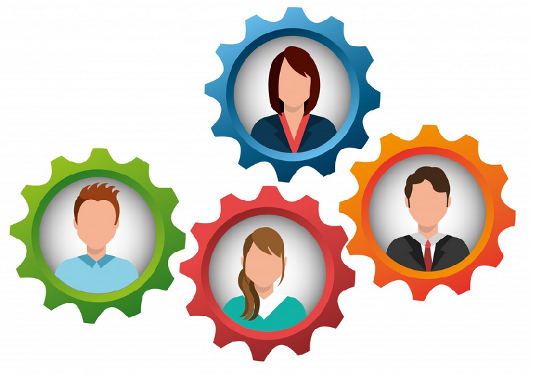 zdjęcie poglądowe, pracownicy