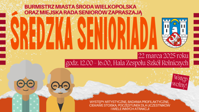Plakat Średzka Senioriada