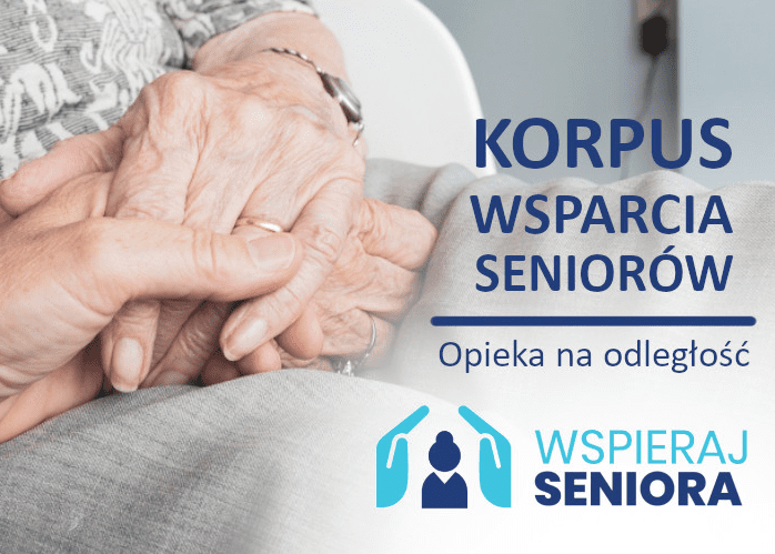 Korpus wsparcia seniorów - opieka na odległość