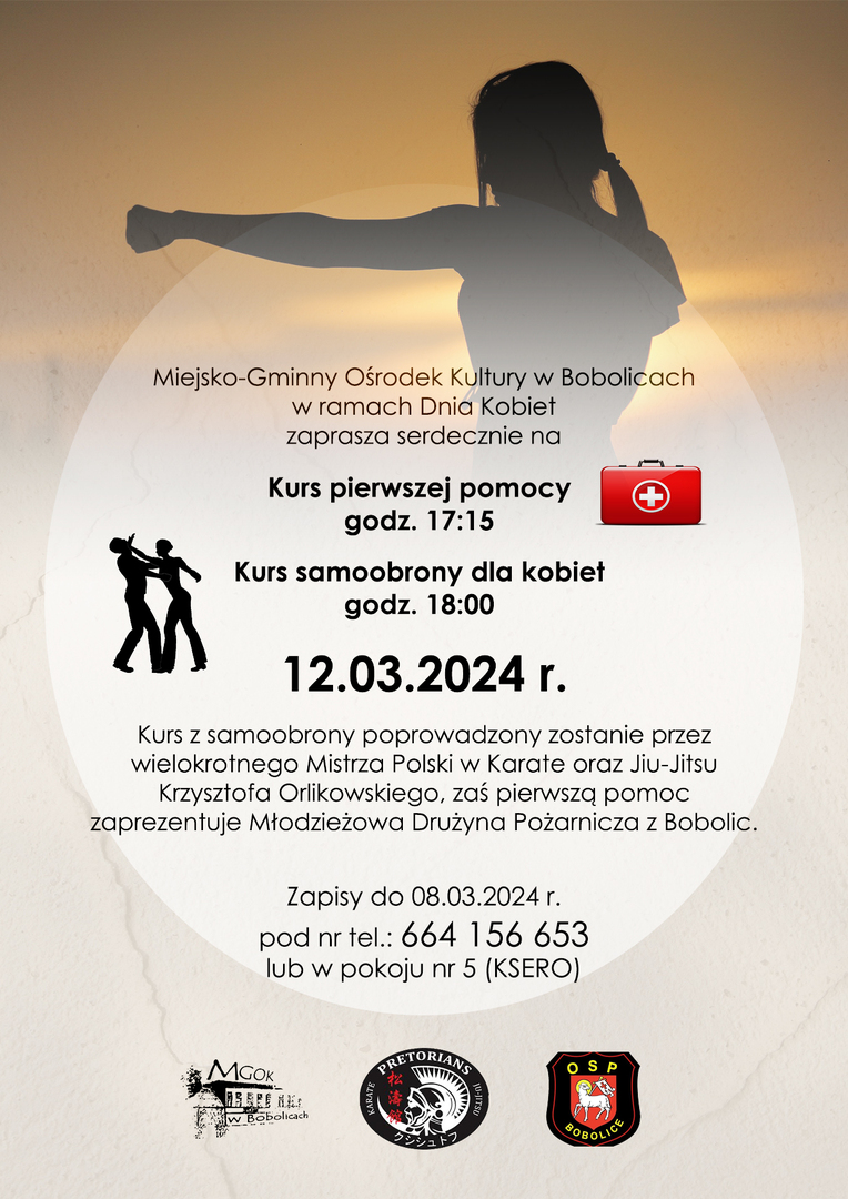 Kurs pierwszej pomocy oraz samoobrony