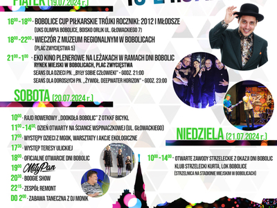 Plakat na Eko Dni Bobolic 2024