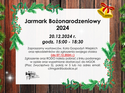 Jarmark Bożonarodzeniowy 2024