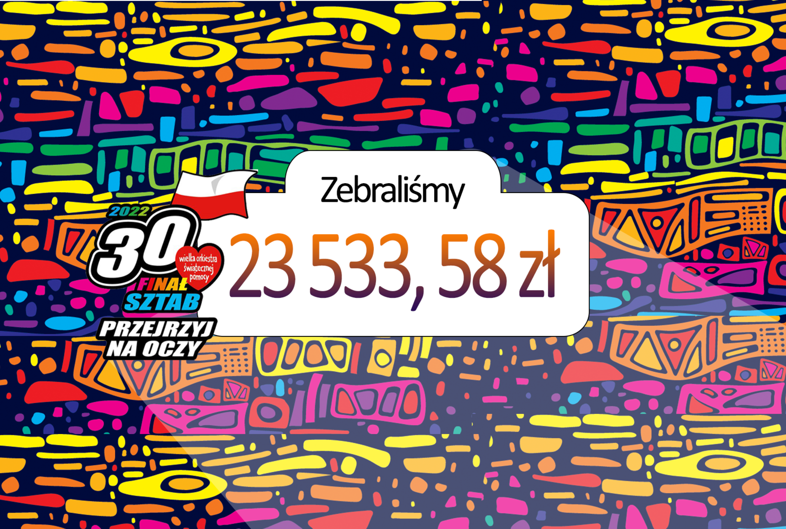 Zebraliśmy 23 533, 58 zł!