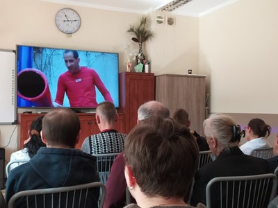 Projekcja filmu