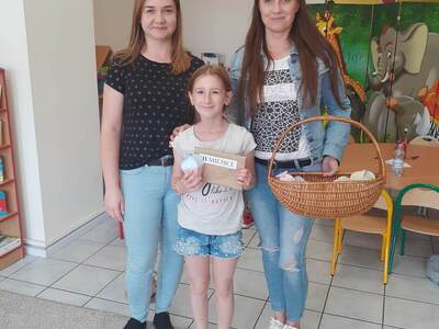 Nagrodzona uczestniczka zajęć